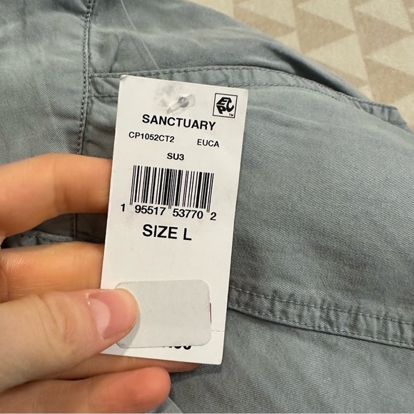 Sanctuary doheny cargo pants chambray blue - Picture 4 of 4